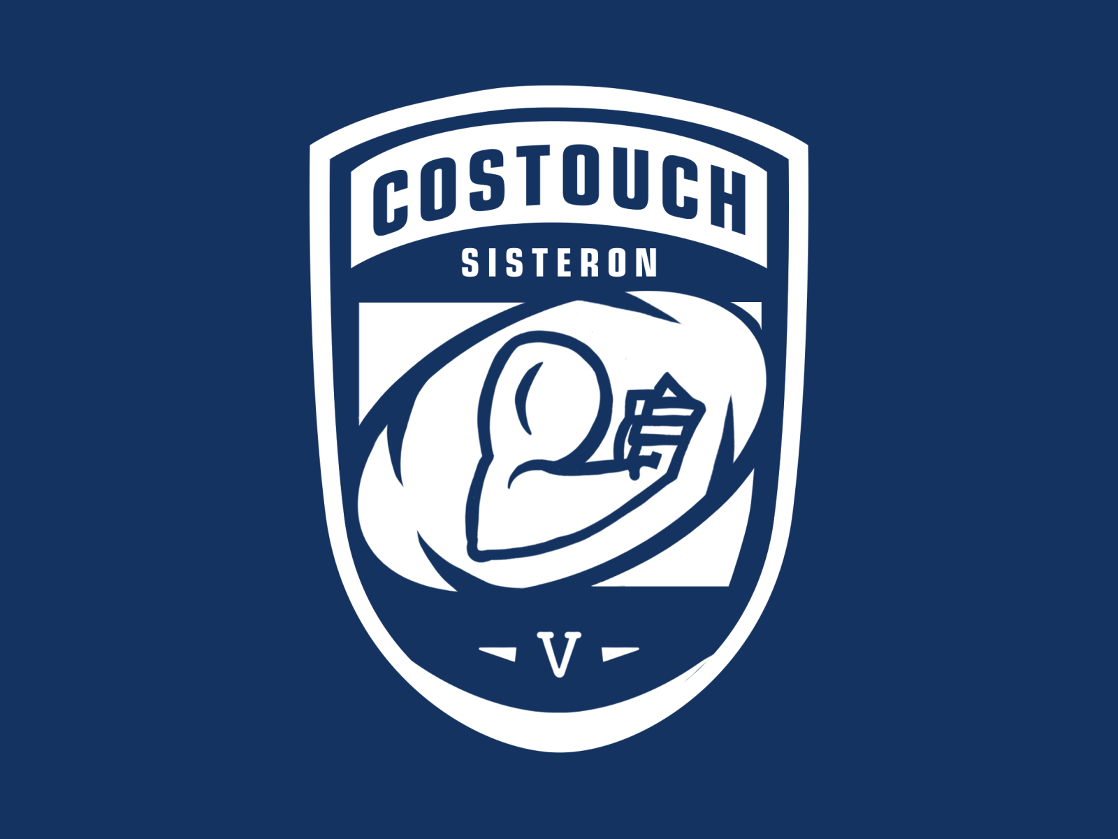 COSTOUCH a Touch Rugby team badge after effect animation arm badge rugby sport strong team team player touch rugby