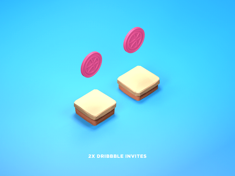 Dribbble Invite Giveaway c4d coin dribbble dribbble player game giveaway invite invite giveaway