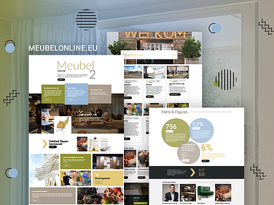 MeubelOnline design desktop digital magazine diziner grid interface meubelonline photoshop responsive twindigital ui ux