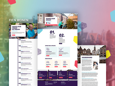 Fien Magazine design desktop digital magazine diziner grid interface online photoshop responsive twindigital ui ux