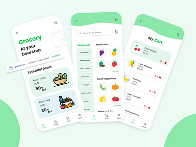 Grocery App Design