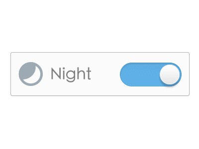 Night Mode Switcher (GIF) animation button gif night mode switcher