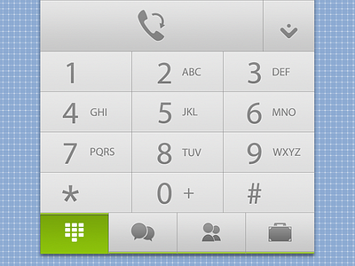 Dialer Interface Animated