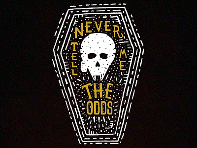 Never Tell Me The Odds drawing freebie hand lettering illustration lettering phone background star wars wallpaper