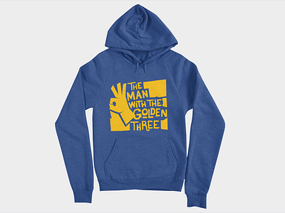 The Man With The Golden Three | Dribbble x Threadless Playoff
