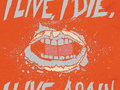 I Live, I Die, I LIVE AGAIN! fan art fury road illustration mad max nux vector witness me