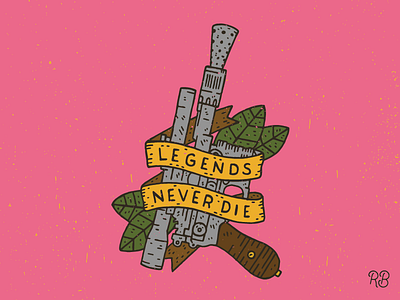 Legends Never Die by Moises MSiX on Dribbble