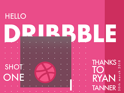 Hello Dribbble debut first shot