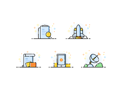 空数据图标设计 app design icon illustration logo ui