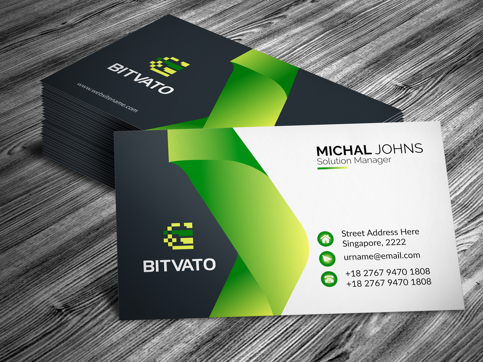 community home business card