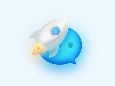 Mac Icon for TeamTalk im mac icon message rocket talk