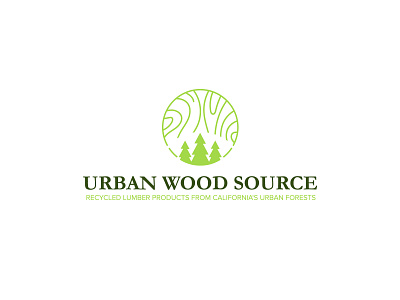 Creative wood logo | minimalist wood logo | wood logo