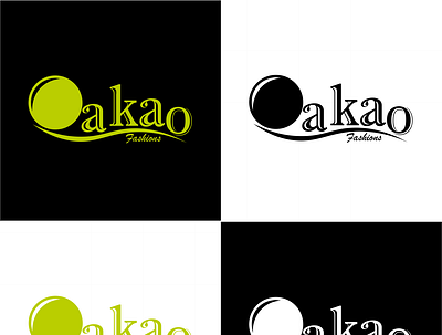 Oakao Fashions 3d animation branding graphic design logo motion graphics ui