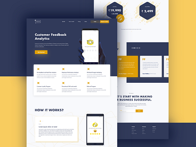 Fellafeeds minimal landing page.