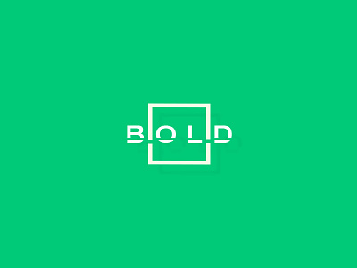Bold Logo bold brand concept logo design sports fashion typography