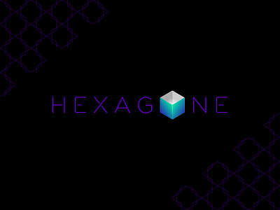 Hexagone Logo branding concept logo