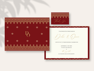 Minangnese Wedding Invitation design graphic design illustration