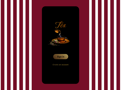 Online App For Tea Shop