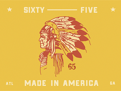 65.1 65 america illustration native american numbers