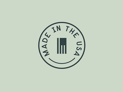 "I'm Made in the USA mark" america concept flag logo type usa