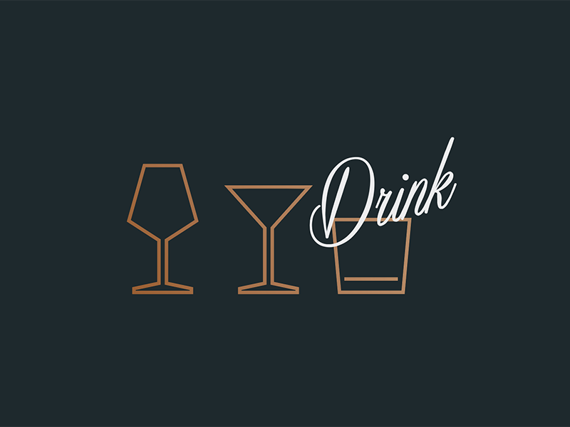 Beverage Icons for a killed concept by Todd Durkee on Dribbble
