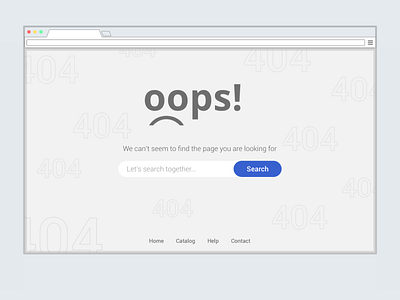 404 Eror 404 404 error 404 error page daily ui dailyui dailyui008 design uidesign uidesigner
