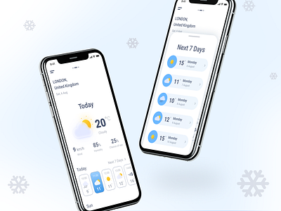 Weather App dailyui design ui weather