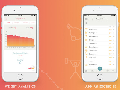 Daily Diet | analytics + excercise