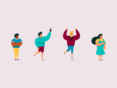 Human Illustrations for UI States