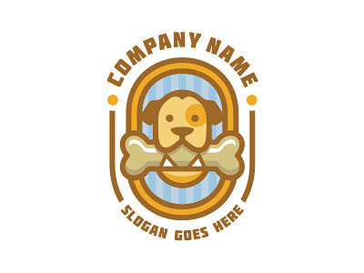 Dog Bone Logo bones cartoon dogs logos ready made rewards