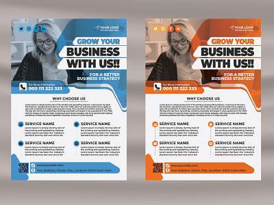Corporate Business flyer template design branding business flyer corporate flyer design flyer design graphic design