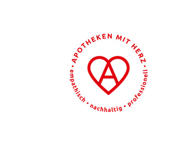 APOTHEKEN MIT HERZ branding design graphic design illustration logo typography vec vector
