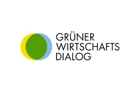 GRÜNER WIRTSCHAFTSDIALOG branding design graphic design illustration logo typography vec vector