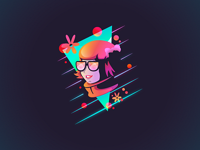 I Am Retro - Velma Dinkley by Razvan Vezeteu on Dribbble