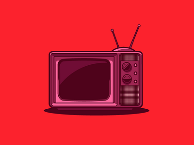 Vintage TV 4k display news tv vintage
