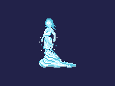 Pixel Water Spirit