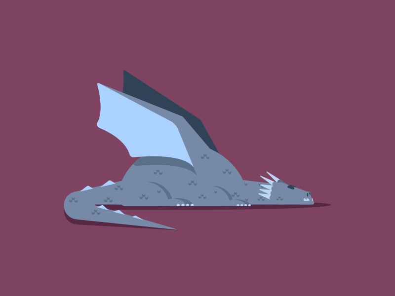 Sleeping? dragons game of thrones graphic design illustration sleeping spears viserion