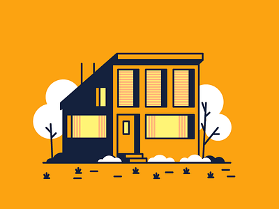 tiny HOUSE by Razvan Vezeteu on Dribbble