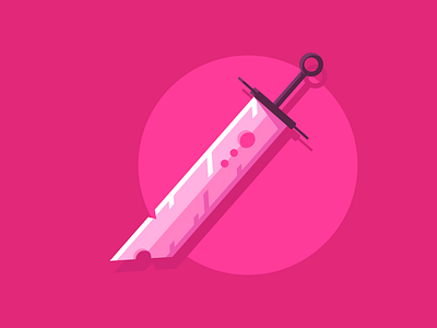 Big Sword bigsword graphic design illustration minimal simple sword