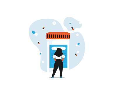Read Everything big pharma drugs graphic design illustration medicine pharma pills woman