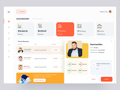 Browse thousands of Tenant images for design inspiration | Dribbble