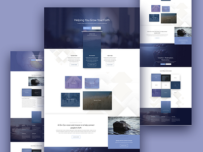 Church Website Template Design for Divi