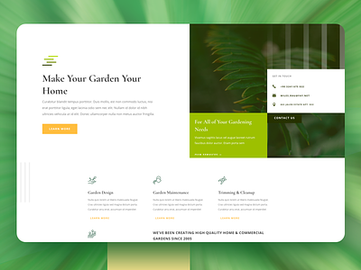 Live - Gardener Website