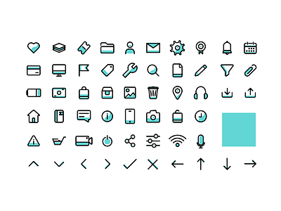 Vector UI Icons #03
