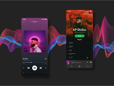 Spotify Clone App | DailyUI 009