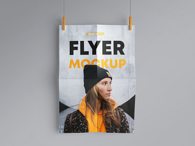 Free Flyer Mockup branding design flyer flyer artwork flyer design flyer template flyers free mockup mockups paper poster promotion promotional promotions template templates