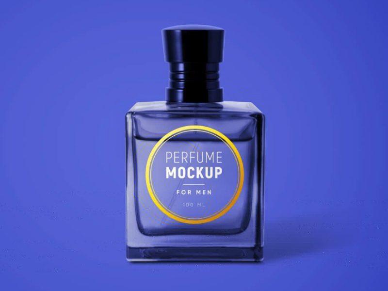 Download Free Perfume Bottle Mockup By Mockupfree On Dribbble PSD Mockup Templates