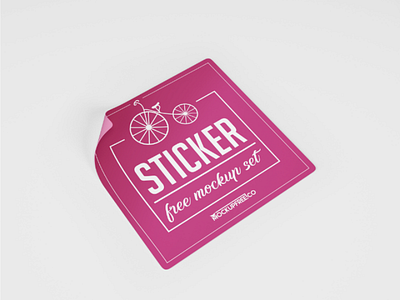 Sticker Mockup designs, themes, templates and downloadable graphic