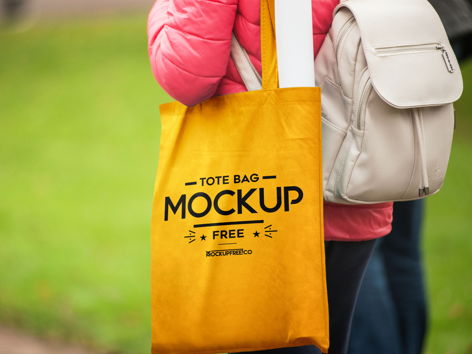 Download Free Tote Bag Mockup Template by Mockupfree on Dribbble