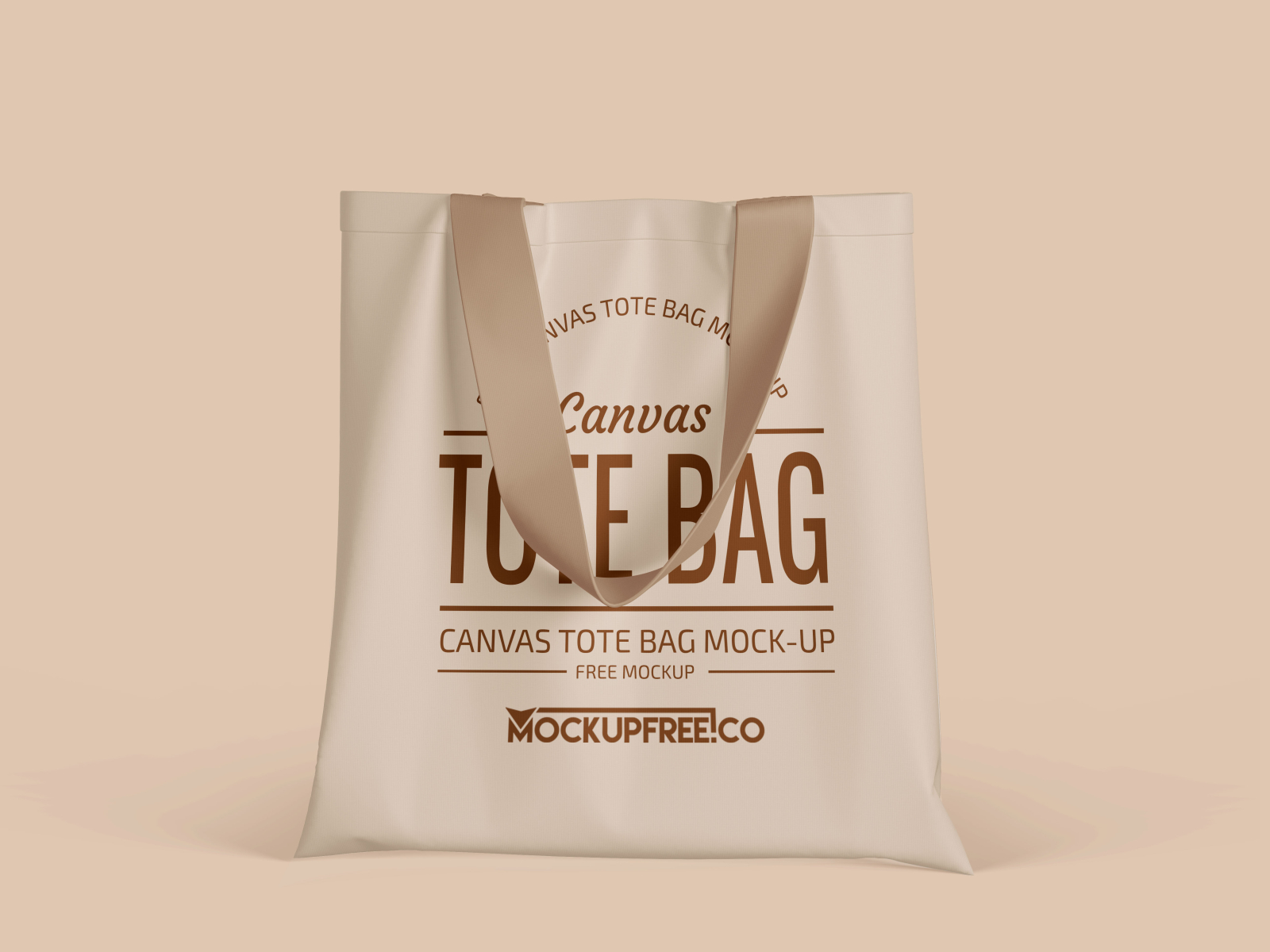 Download Free Canvas Tote Bag Mockup By Mockupfree On Dribbble PSD Mockup Templates